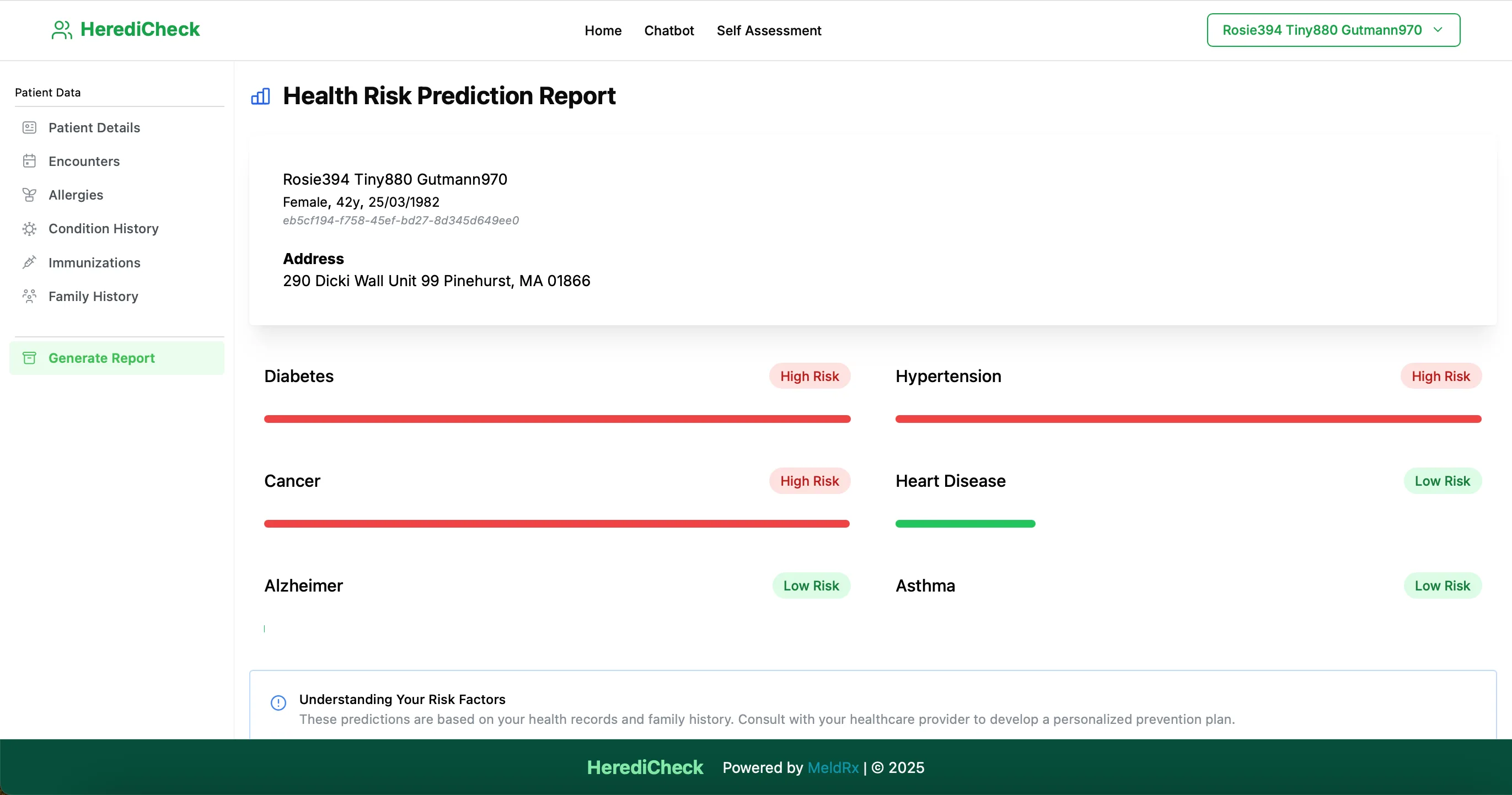 Heredicheck screenshot 3